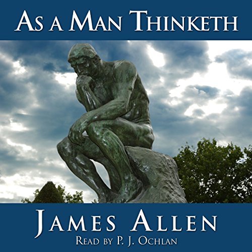 Diseño de la portada del título As a Man Thinketh