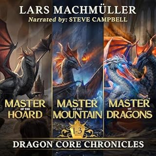 Dragon Core Chronicles Omnibus, Books 1-3 Audiobook By Lars Machmüller cover art