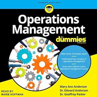 Operations Management for Dummies Audiobook By Mary Ann Anderson, Dr. Edward Anderson, Dr. Geoffrey Parker cover art