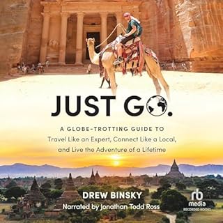 Just Go Audiolibro Por Drew Binsky arte de portada