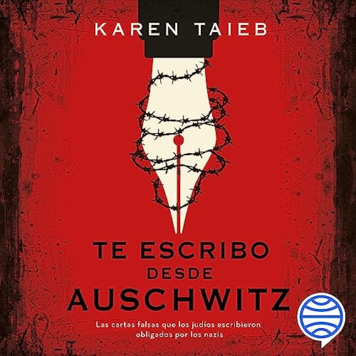 Diseño de la portada del título Te escribo desde Auschwitz