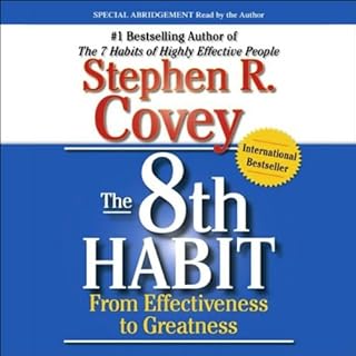 The 8th Habit Audiobook By Stephen R. Covey cover art