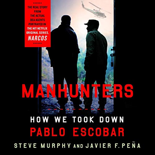 Manhunters Audiolibro Por Stephen E. Murphy, James F. Peña arte de portada