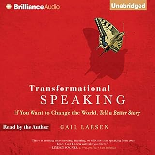 Transformational Speaking Audiolibro Por Gail Larsen arte de portada