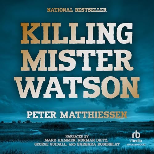 Diseño de la portada del título Killing Mister Watson