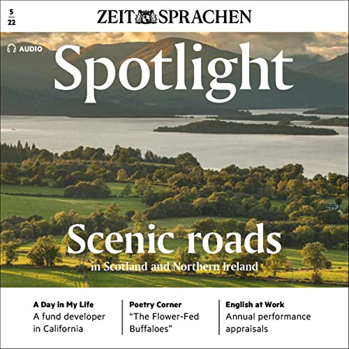 Spotlight Audio - Scenic roads in Scotland and Northern Ireland. 5/2022 cover art