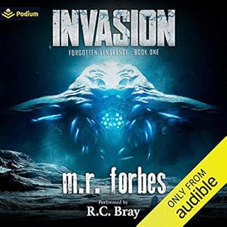 Invasion Audiolibro Por M.R. Forbes arte de portada