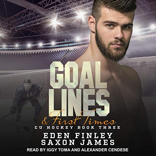 Goal Lines & First Times Audiolibro Por Eden Finley, Saxon James arte de portada