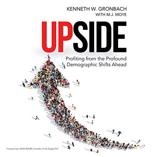 Upside Audiolibro Por Kenneth W. Gronbach, M.J. Moye, John Zogby - foreword arte de portada