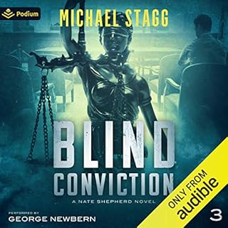 Blind Conviction Audiobook By Michael Stagg cover art