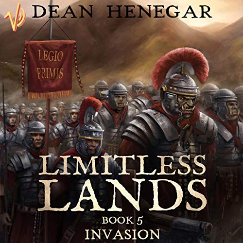 Limitless Lands Book 5: Invasion Audiolivro Por Dean Henegar capa