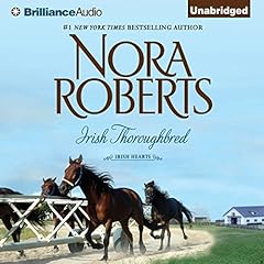 Irish Thoroughbred Audiolibro Por Nora Roberts arte de portada