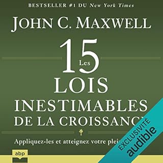 Page de couverture de Les 15 lois inestimables de la croissance