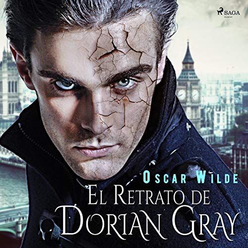 Diseño de la portada del título El retrato de Dorian Gray