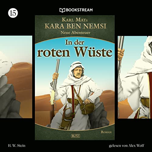 In der roten Wüste Audiolivro Por Karl May, H. W. Stein - Herausgeber capa