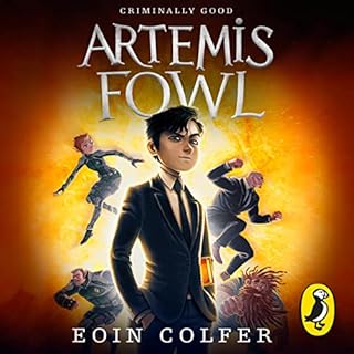 Artemis Fowl Audiolibro Por Eoin Colfer arte de portada