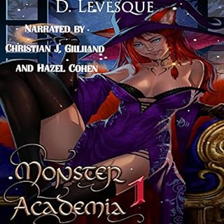 Monster Acadamia 1 Audiolibro Por D. Levesque arte de portada