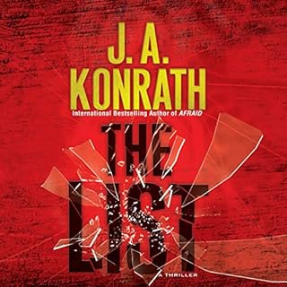 The List Audiolibro Por J. A. Konrath arte de portada