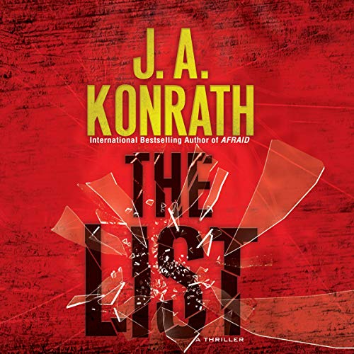 The List Audiolibro Por J. A. Konrath arte de portada