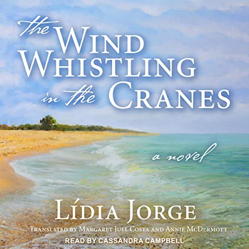 Diseño de la portada del título The Wind Whistling in the Cranes