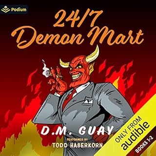 24/7 Demon Mart: Publisher's Pack Audiolibro Por D.M. Guay arte de portada