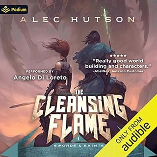 The Cleansing Flame Audiolibro Por J.A. Hutson arte de portada