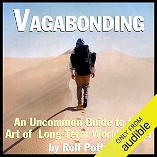 Vagabonding Audiolibro Por Rolf Potts arte de portada