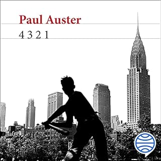 4 3 2 1 Audiolibro Por Paul Auster, Benito Gómez Ibáñez - traductor arte de portada