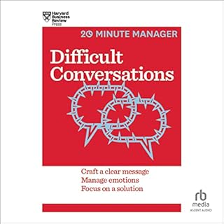 Difficult Conversations Audiobook By Harvard Business Review cover art