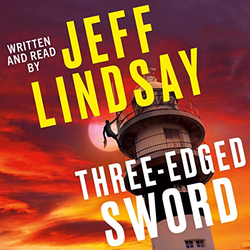 Three-Edged Sword Audiobook By Jeff Lindsay cover art