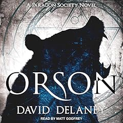 Orson Audiolibro Por David Delaney arte de portada