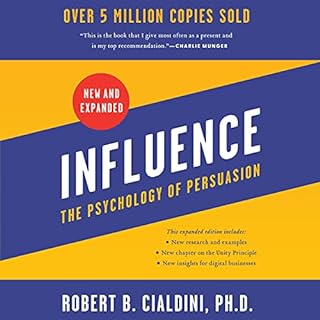 Influence, New and Expanded Audiolibro Por Robert B. Cialdini arte de portada