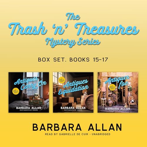 The Trash n' Treasures Mystery Series: Books 15-17 Box Set cover art