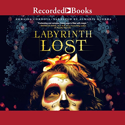 Diseño de la portada del título Labyrinth Lost