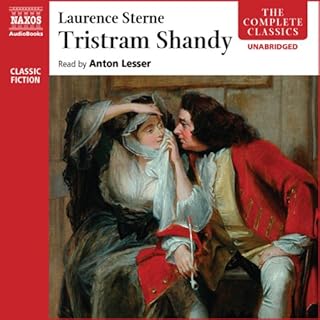 Tristram Shandy Audiolibro Por Laurence Sterne arte de portada