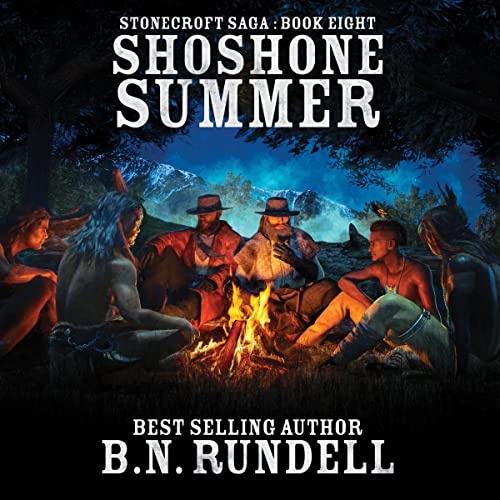 Shoshone Summer Audiolibro Por B. N. Rundell arte de portada