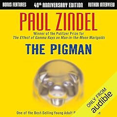 The Pigman Audiolibro Por Paul Zindel arte de portada