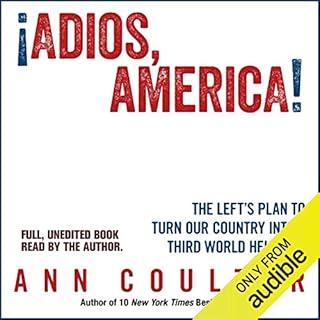 Adios, America Audiolibro Por Ann Coulter arte de portada