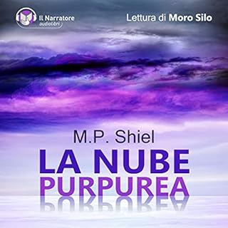 La nube purpurea Audiolibro Por M.P. Shiel arte de portada