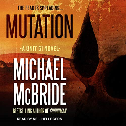 Mutation Audiolibro Por Michael McBride arte de portada