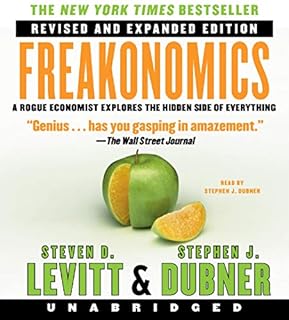 Freakonomics Audiolibro Por Steven D. Levitt, Stephen J. Dubner arte de portada