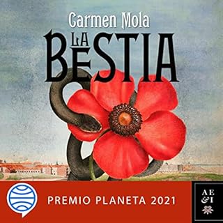 La Bestia Audiolibro Por Carmen Mola arte de portada