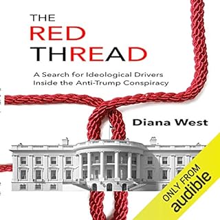 The Red Thread Audiolibro Por Diana West arte de portada