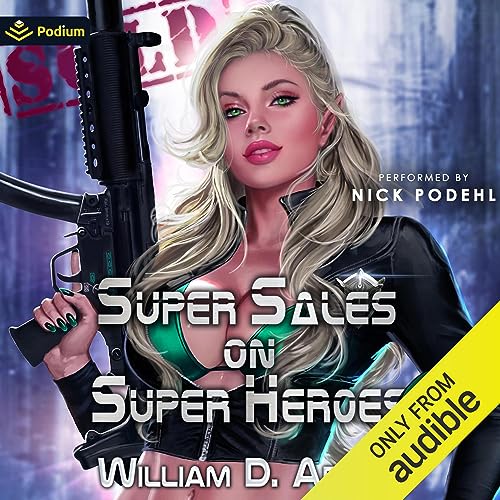 Super Sales on Super Heroes 6 Audiolivro Por William D. Arand capa