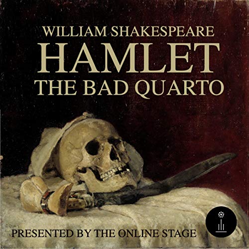 Diseño de la portada del título Hamlet - The Bad Quarto