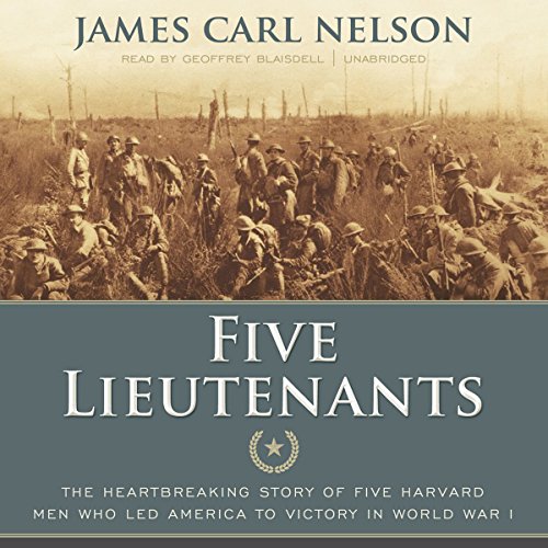 Five Lieutenants Audiolibro Por James Carl Nelson arte de portada