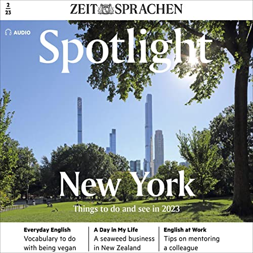 Spotlight Audio - New York. Things to do and see in 2023. 2/2023 cover art