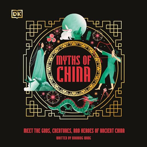 Myths of China Audiolivro Por Xiaobing Wang capa