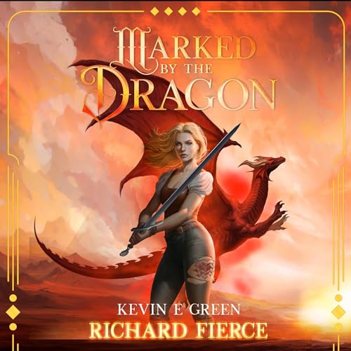 Marked by the Dragon Audiolibro Por Richard Fierce arte de portada