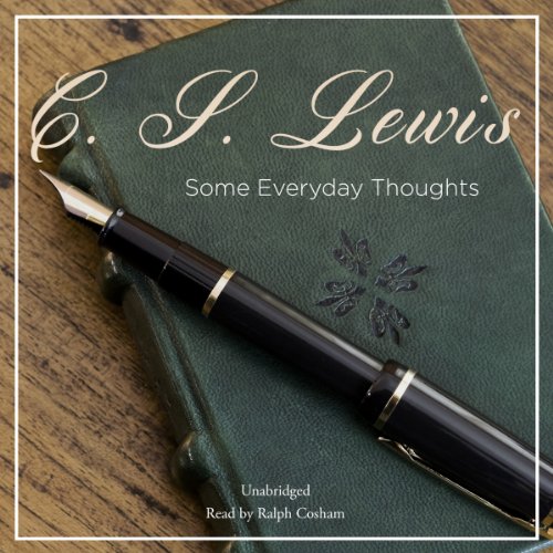 Some Everyday Thoughts Audiolibro Por C. S. Lewis arte de portada